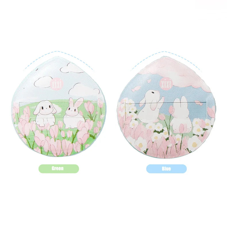 Velvet Makeup Setting Puff – Soft Crystal Fluff Cosmetic Sponge