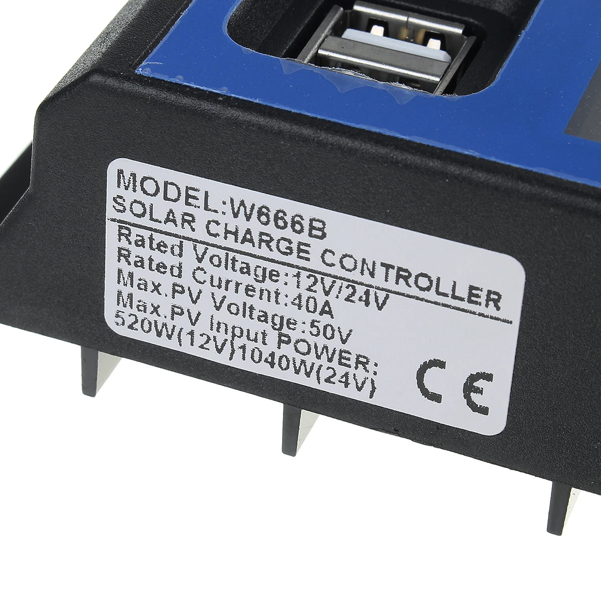 PWM Solar Charge Controller 12V/24V – 10A–60A LCD Battery Panel Regulator