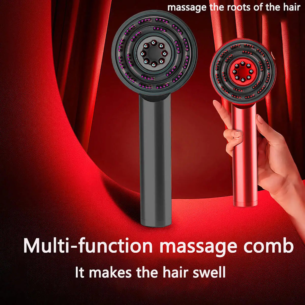 Electric Scalp Massaging Comb – Hair Growth & Relaxation