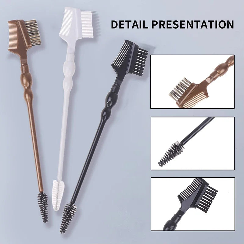 3-in-1 Eyebrow & Eyelash Grooming Brush