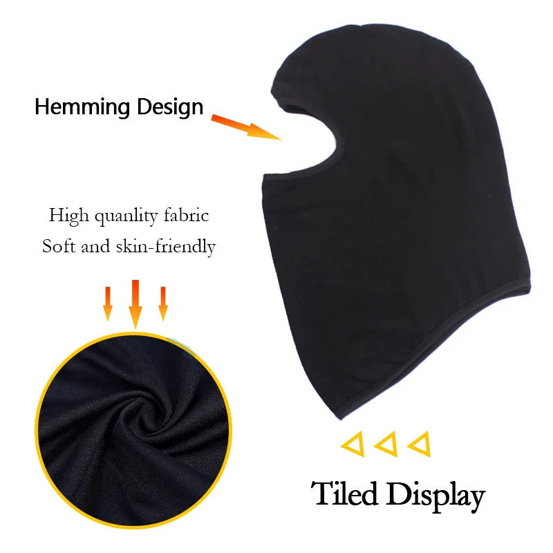 Windproof Cycling Face Mask & Balaclava – Full Face Cover