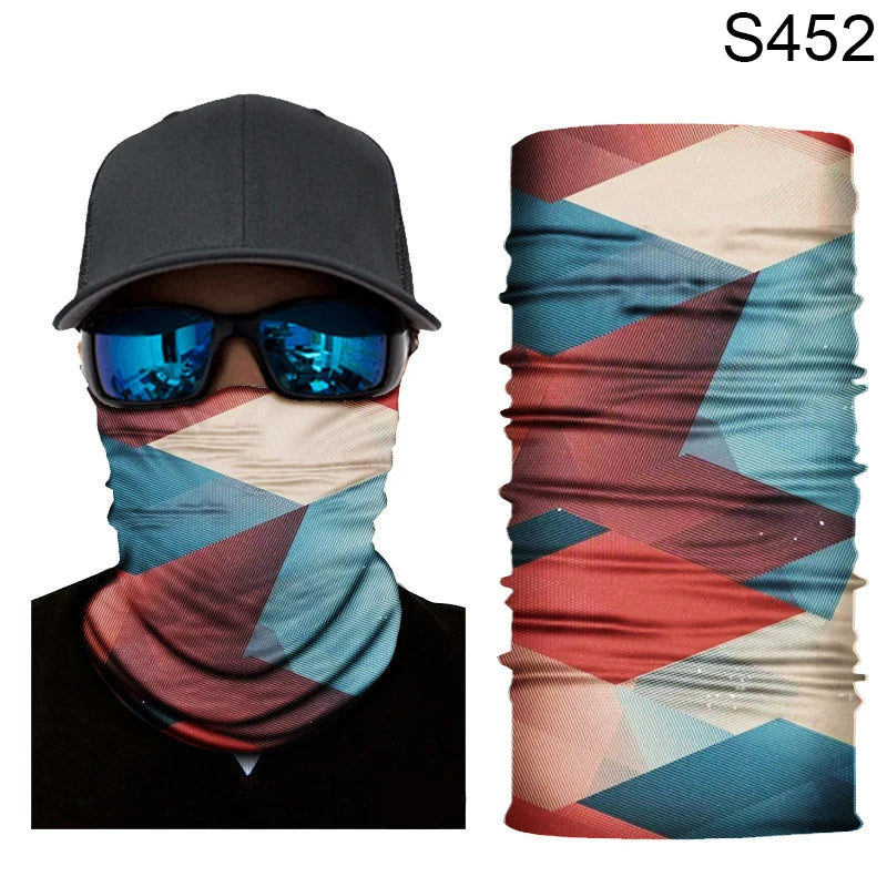 Breathable Cycling Face Mask & Neck Gaiter – Balaclava Snood
