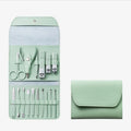 16pc Stainless Steel Nail Clipper & Manicure Set with Folding Bag