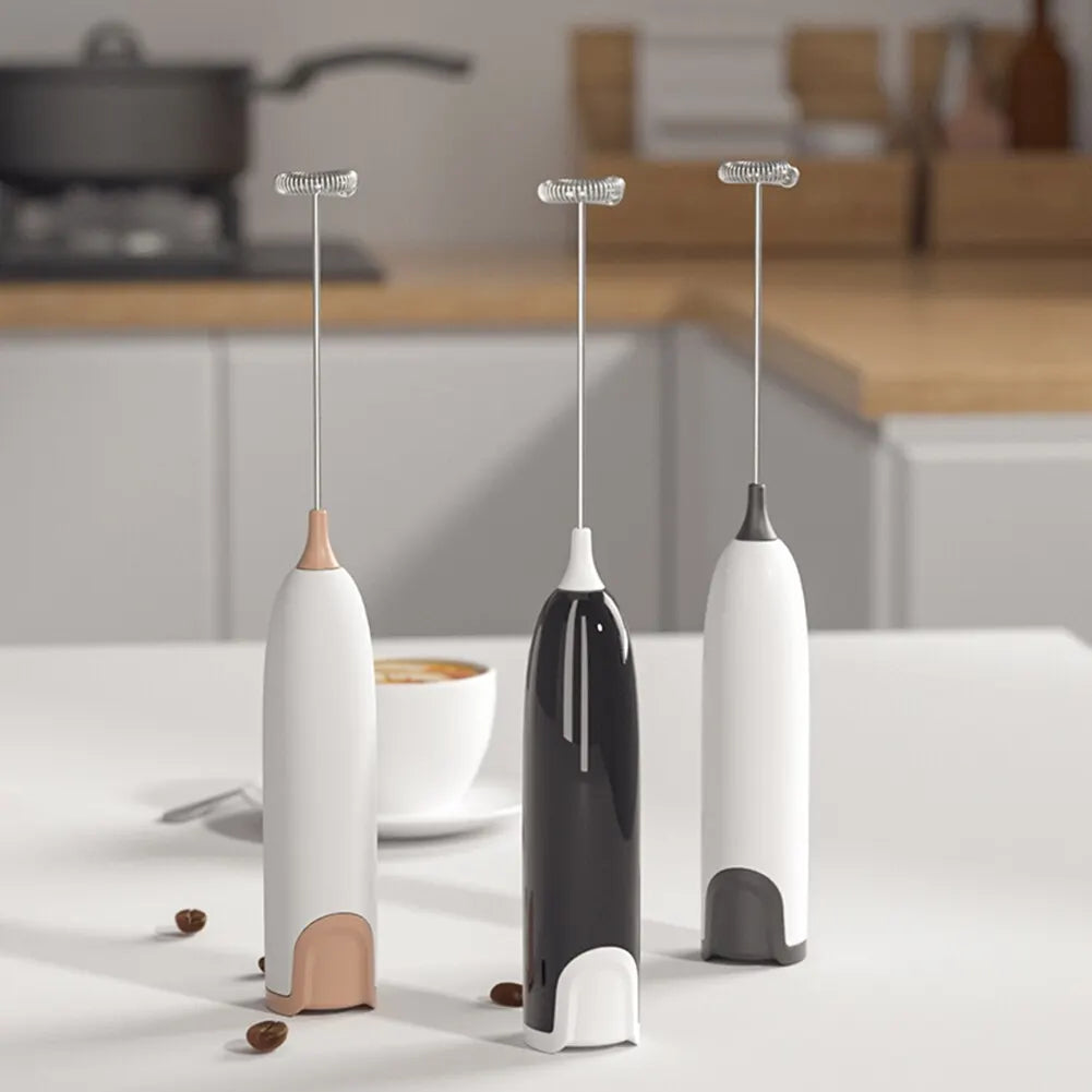 Electric Milk Frother & Drink Mixer – Cappuccino & Latte Maker
