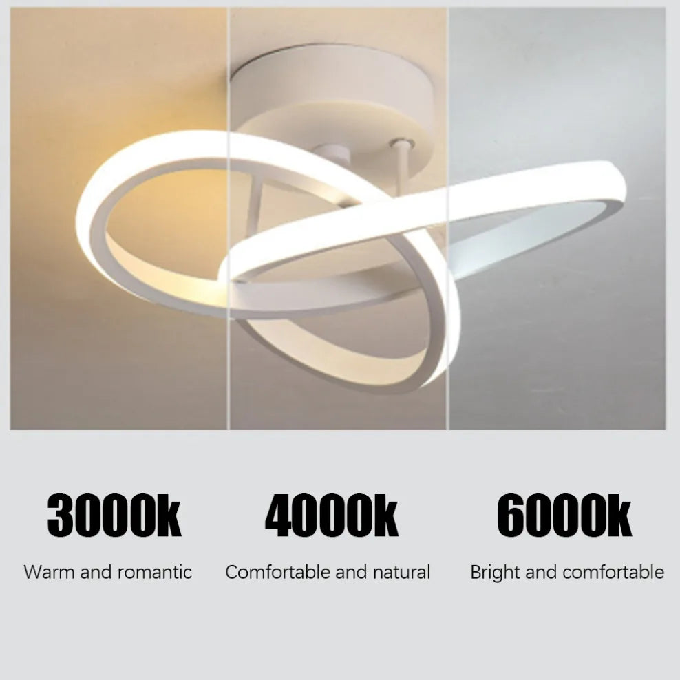 LED Strip Aisle Ceiling Light – Modern Minimalist Corridor, Balcony & Staircase Lamp