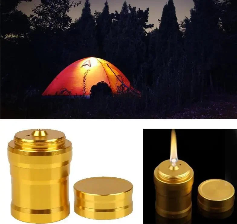 Portable 10ml Mini Alcohol Lamp – Outdoor Hiking & Camping Stove Ignition Tool