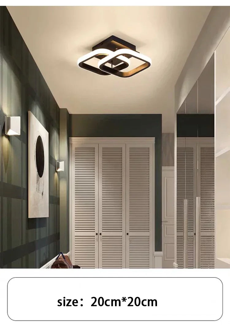 LED Strip Aisle Ceiling Light – Modern Minimalist Corridor, Balcony & Staircase Lamp