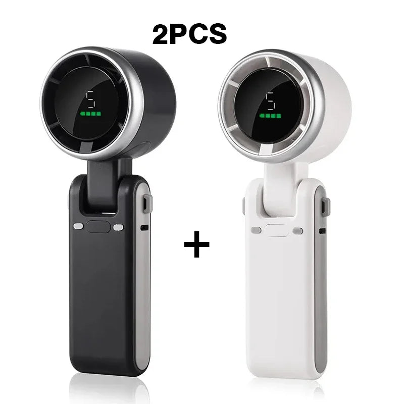 Hands-Free Neck Fan - USB Rechargeable, 5 Speeds