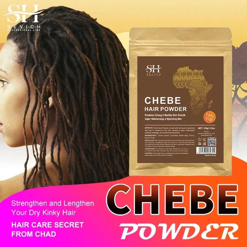 Chebe Anti-Hair Loss Set – Traction Alopecia Treatment Shampoo & Conditioner