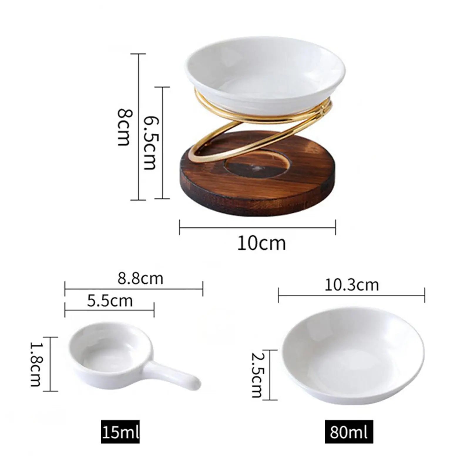 Aroma Oil Burner & Wax Melt Warmer – Home, Spa, Yoga & Wedding Decor