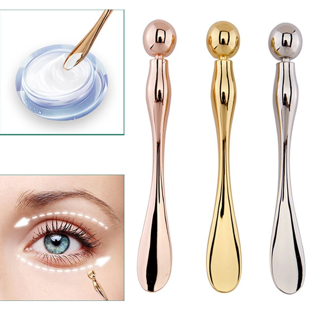 Sleep Eye Massager & Dark Circle Eye Cream Spoon Tool