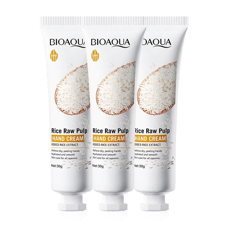 White Rice Hand Cream – Moisturising & Brightening