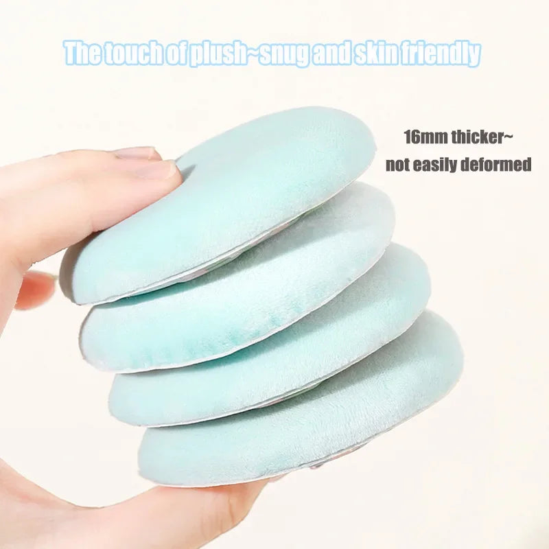 Velvet Makeup Setting Puff – Soft Crystal Fluff Cosmetic Sponge