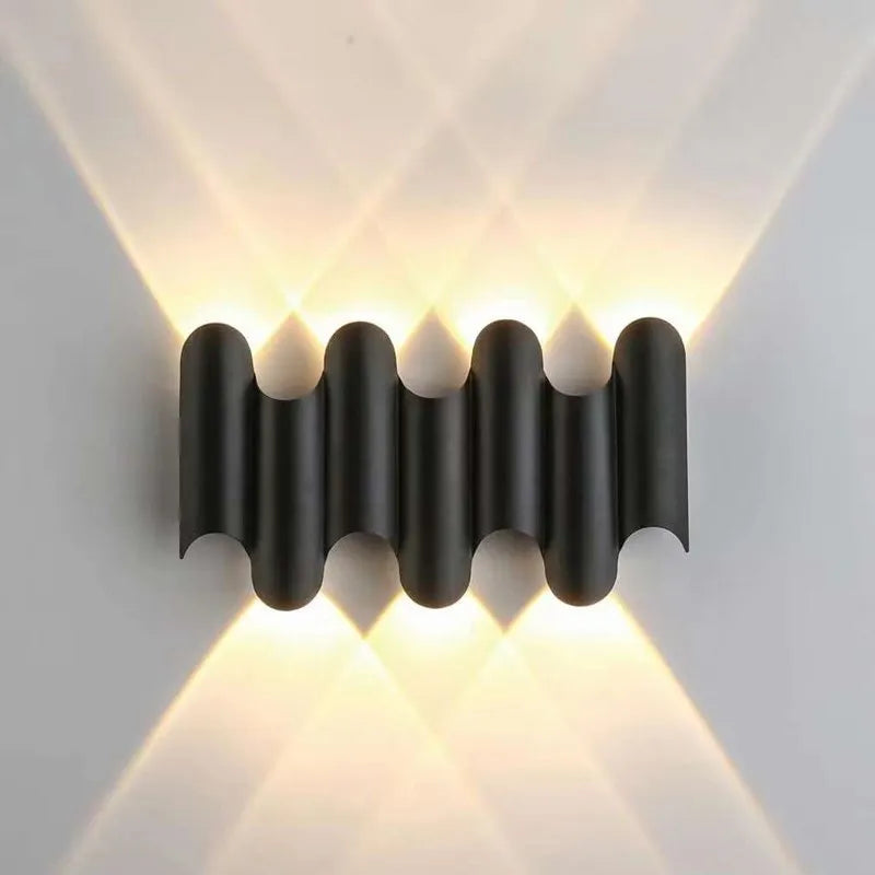 LED Outdoor Wall Light IP65 Waterproof – Porch, Garden & Indoor Bedroom Lamp