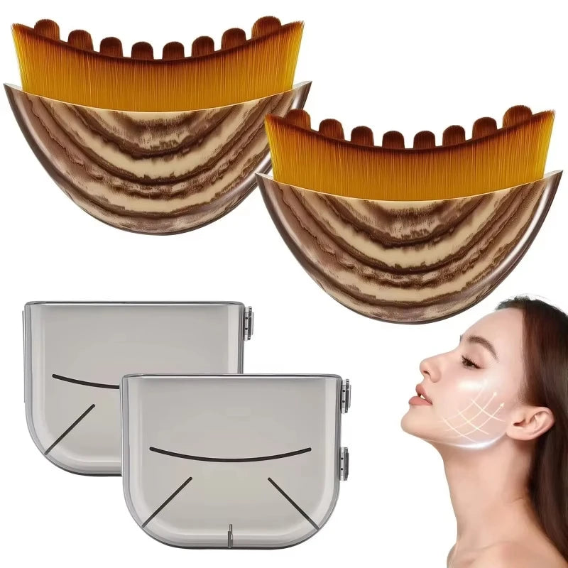 Lymphatic Drainage Face Brush - Skin Sculpting Massager