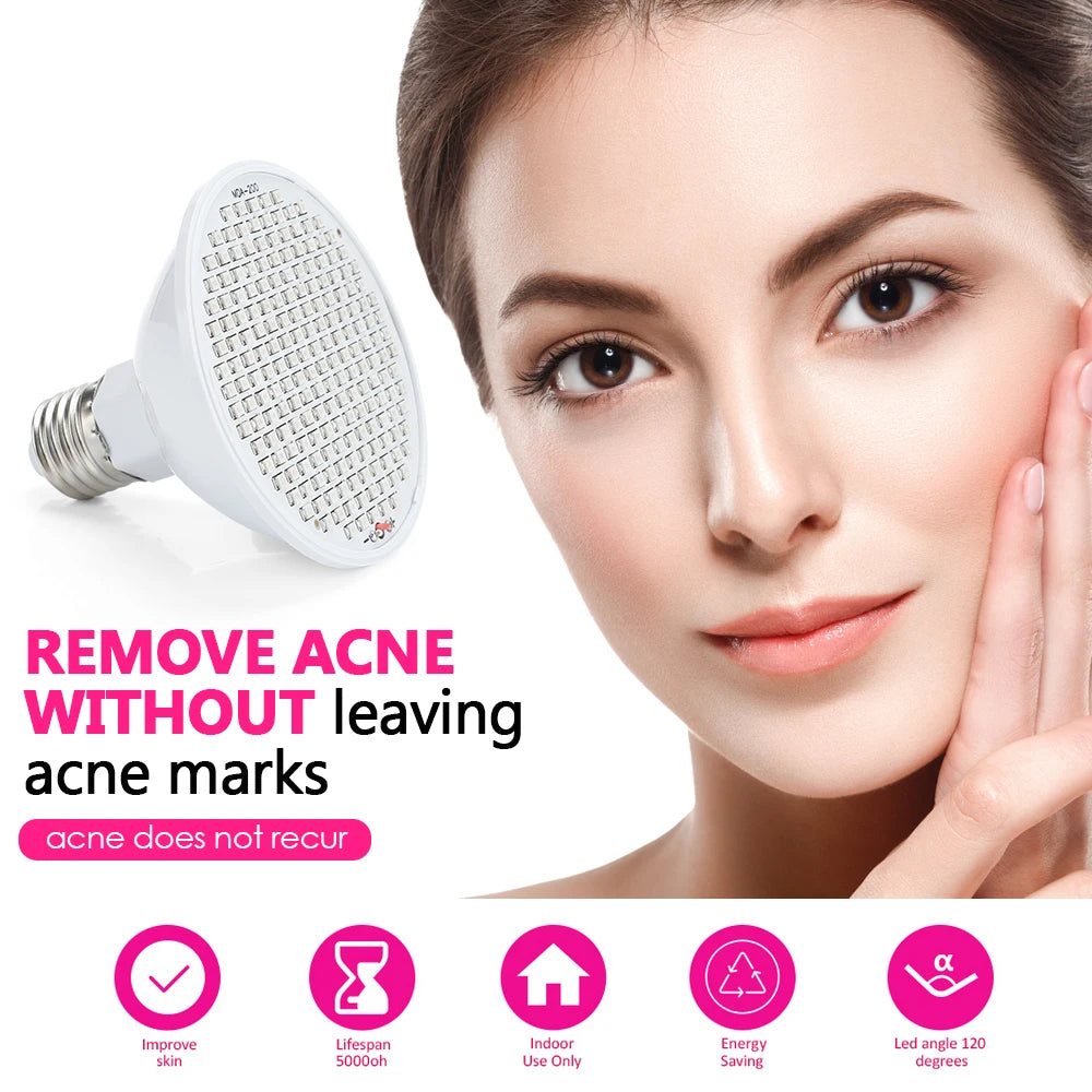 LED Red Light Photon Therapy Face Mask – Anti-Aging & Acne
