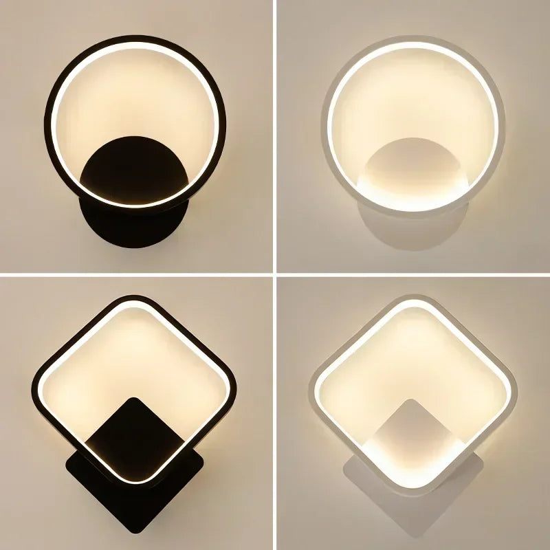 Modern Minimalist LED Wall Sconce – Indoor Living Room, Bedroom & Corridor Light