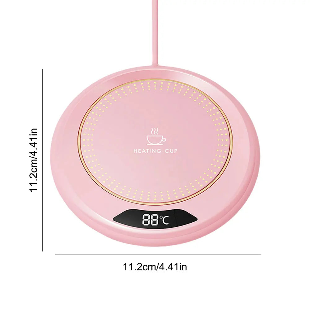 USB Coffee Mug Warmer – 3 Temperature Settings