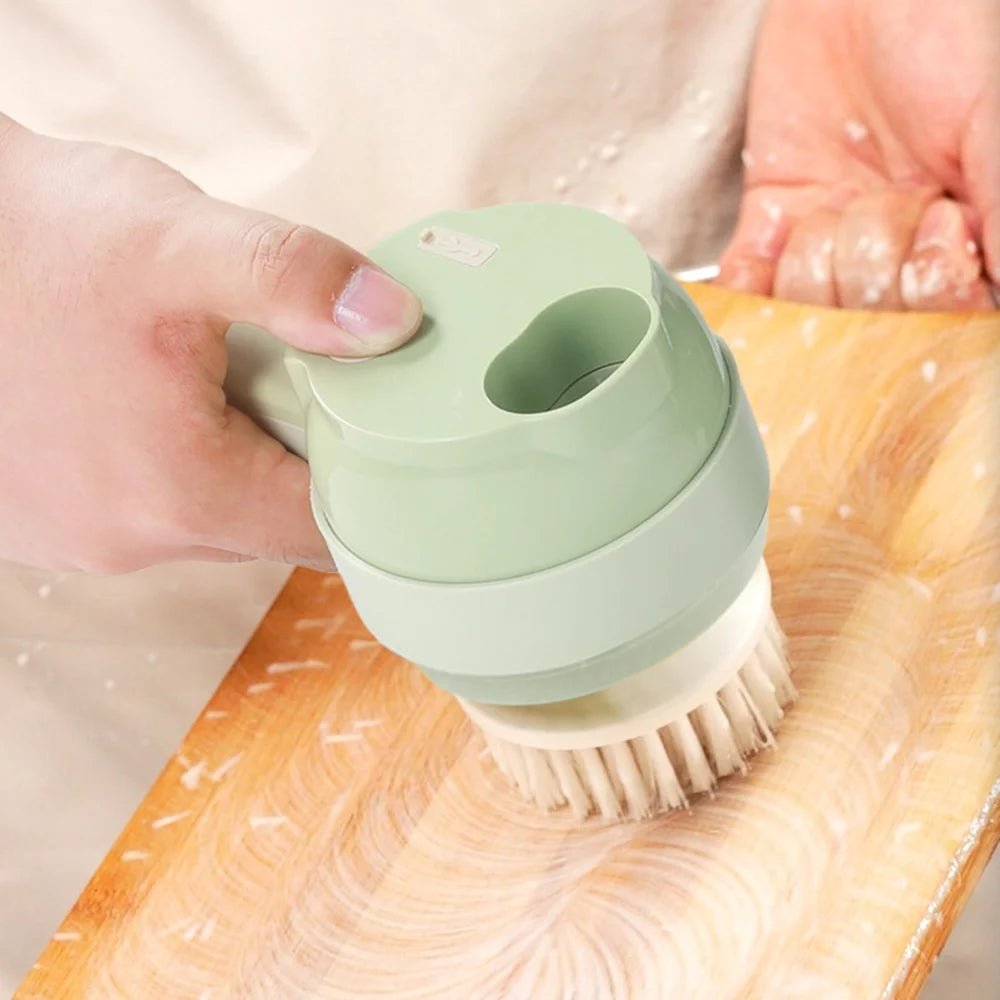 4-in-1 Electric Vegetable Chopper, Slicer & Food Processor