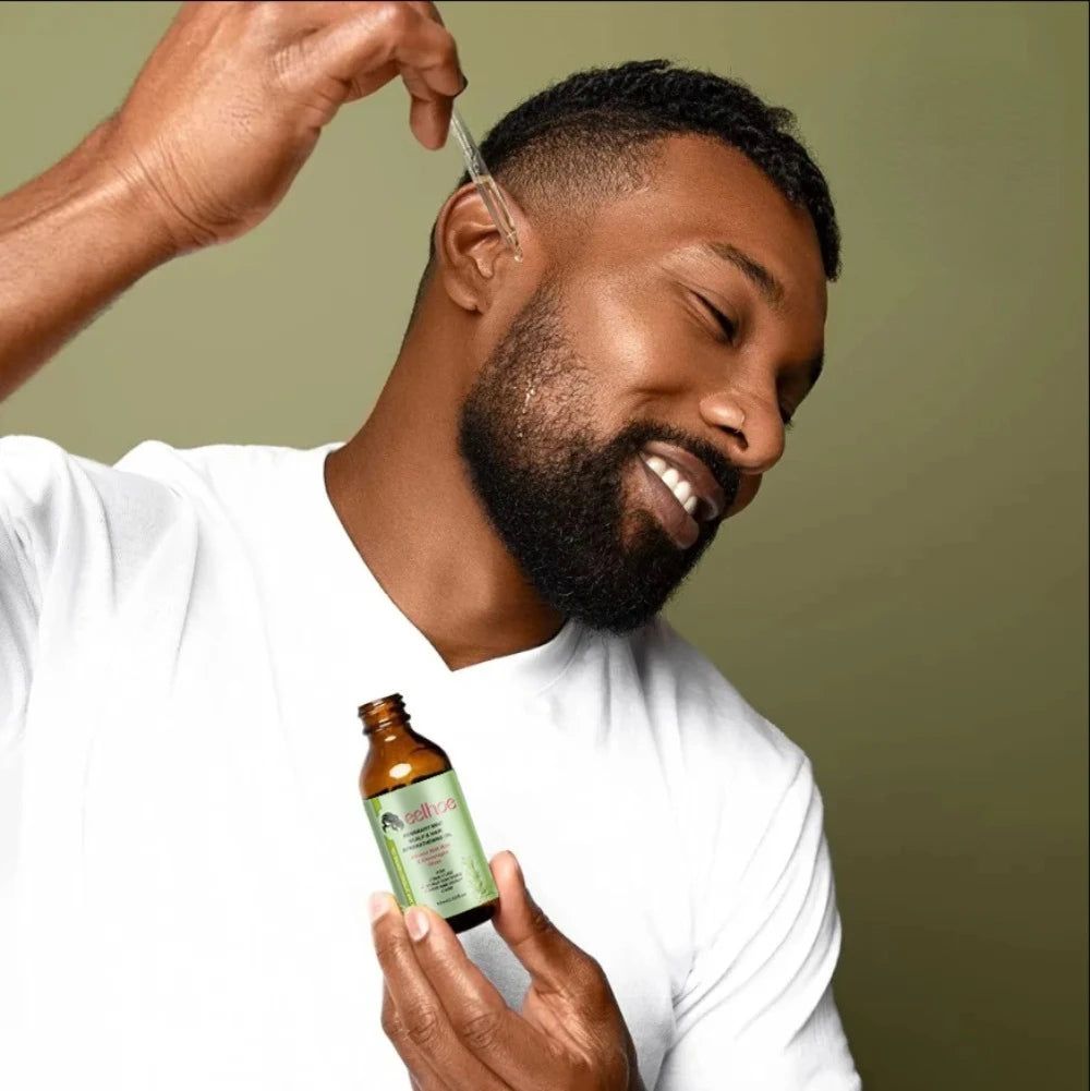Rosemary & Mint Hair Growth Essential Oil – Nourishing Strengthening Treatment
