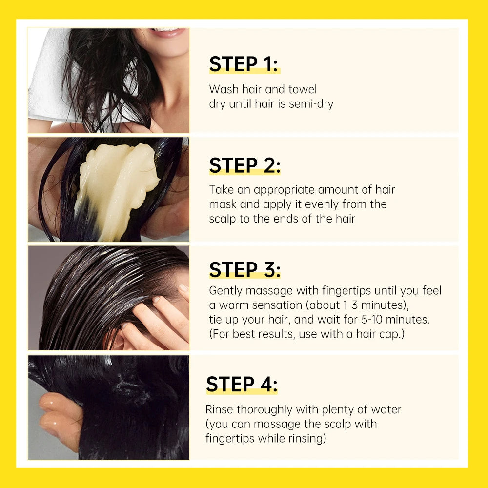Rosemary & Ginger Hair Growth Mask – Anti Hair Loss