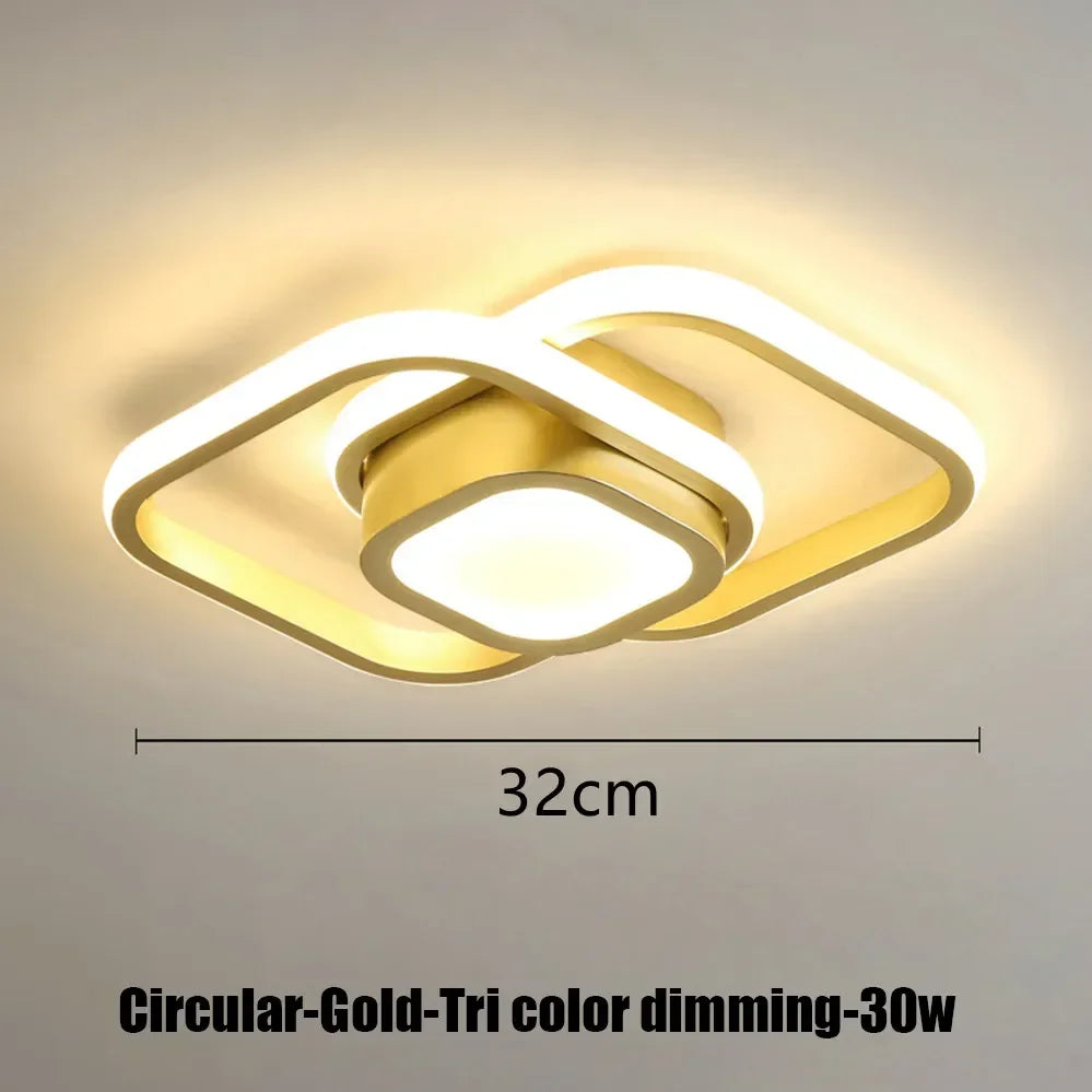 LED Strip Aisle Ceiling Light – Modern Minimalist Corridor, Balcony & Staircase Lamp