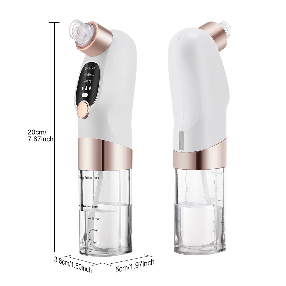 Small Bubble Blackhead Remover Pore Vacuum – 6 Suction Heads