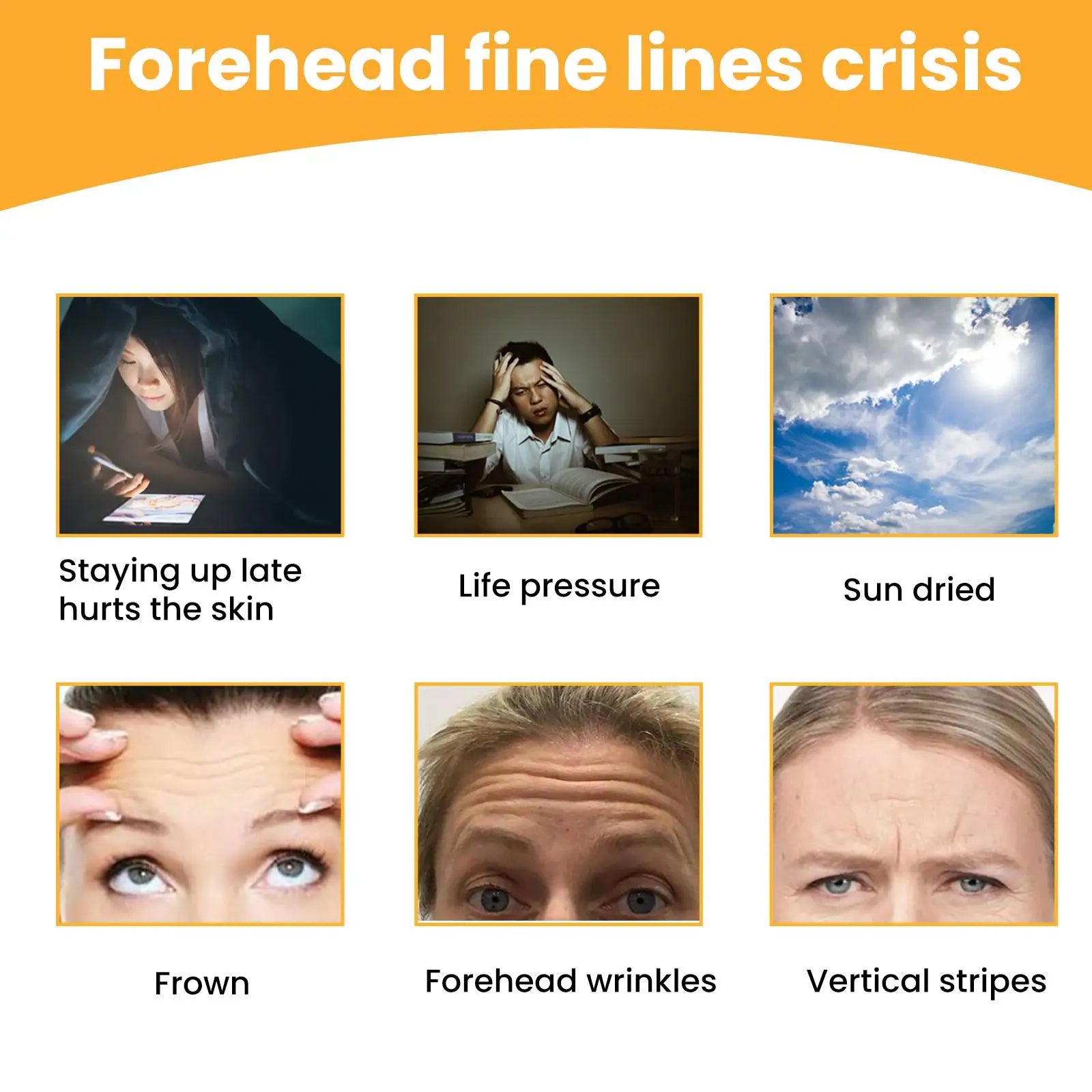 Forehead Wrinkle Patch – Anti-Aging Collagen Gel Patch