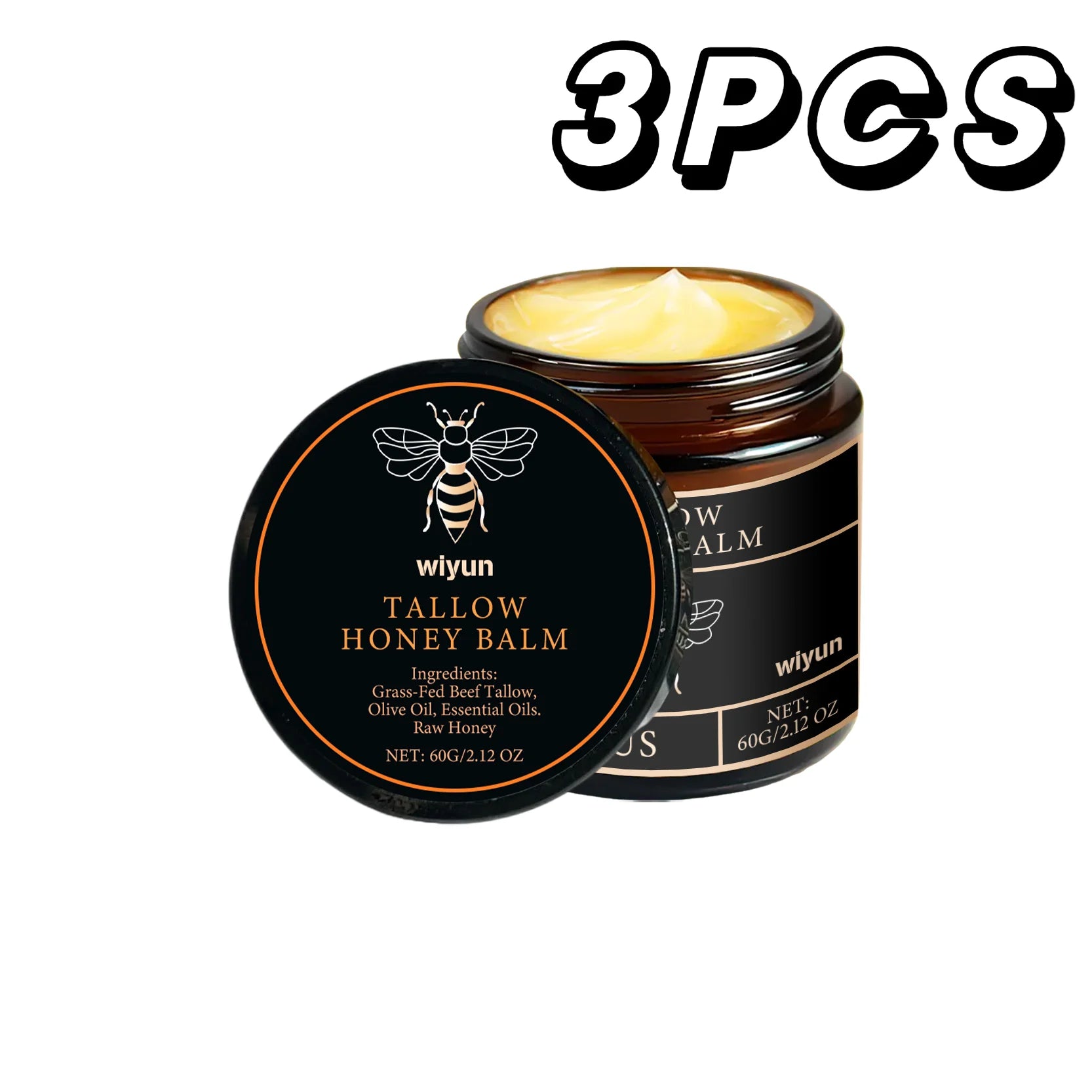 Tallow & Honey Face Moisturizer - Natural Skin Care 60g