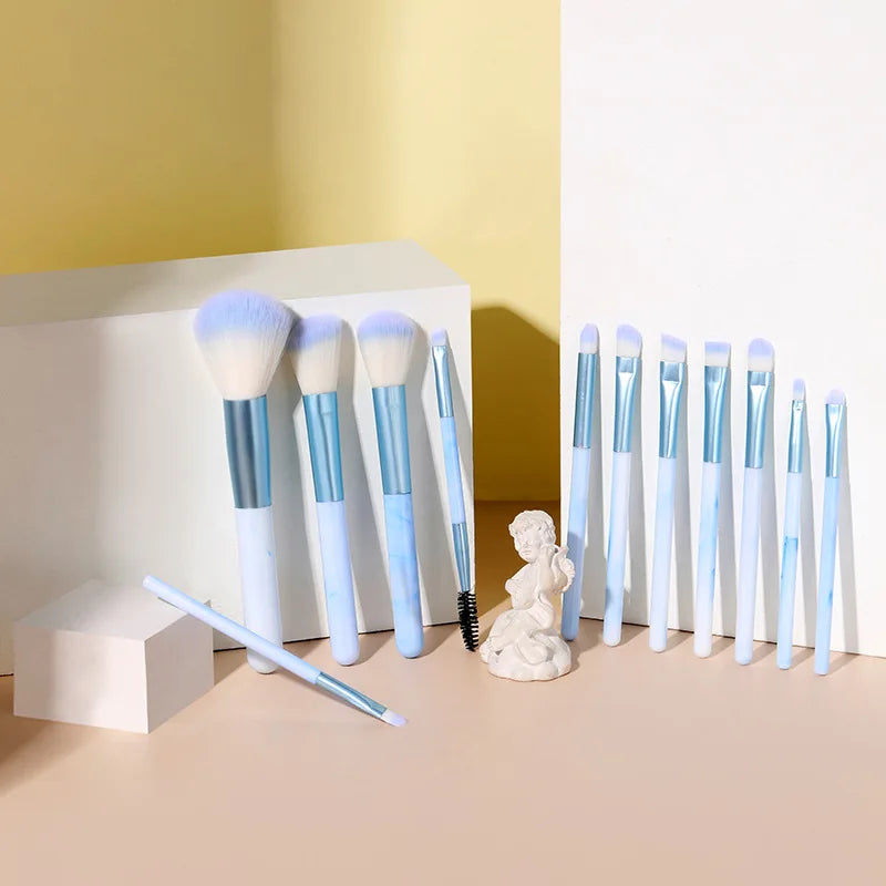 10/14pc Makeup Brush Set – Super Soft Eyeshadow & Foundation Brushes