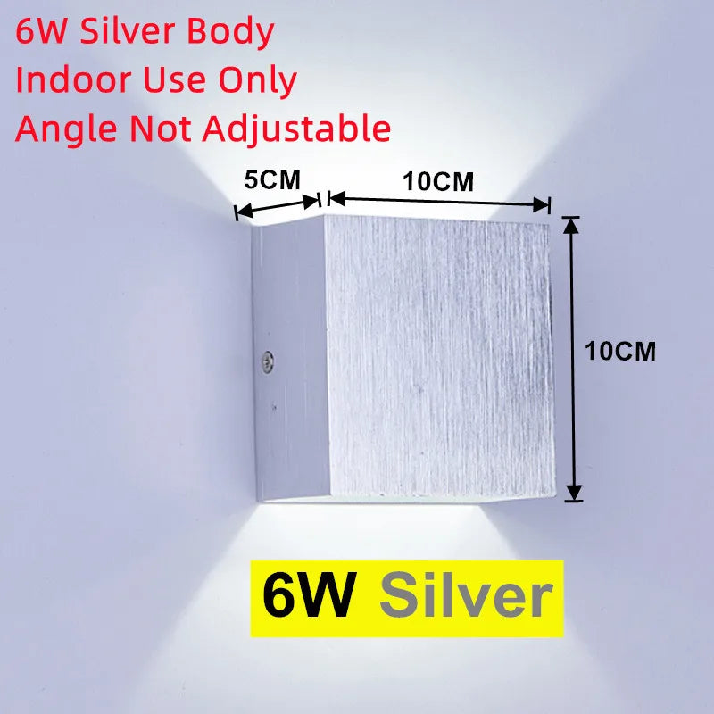 LED Outdoor Wall Light IP65 Waterproof – Porch, Garden & Indoor Bedroom Lamp