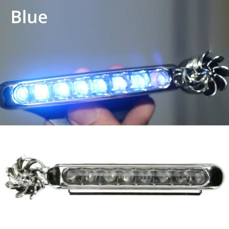 Wind-Powered Car LED Daytime Running Light – 8 LED DRL