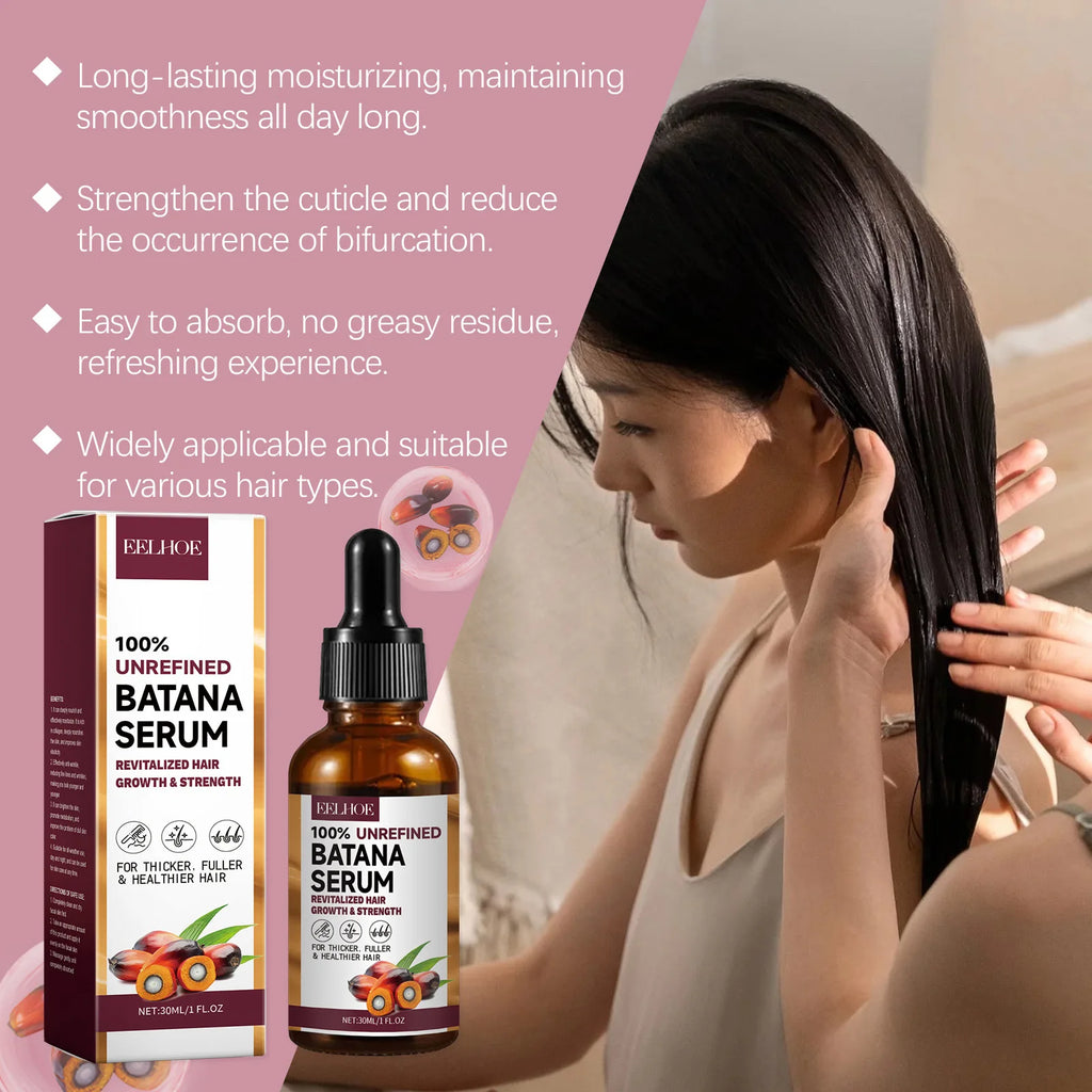 EELHOE Batana Oil Shampoo & Conditioner – Anti-Frizz, Nourishing & Hair Growth