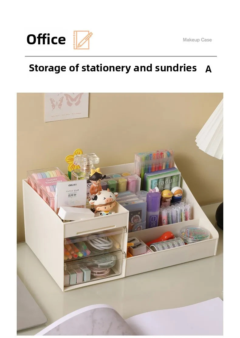 Transparent Drawer Makeup Organiser – Desktop Storage Box