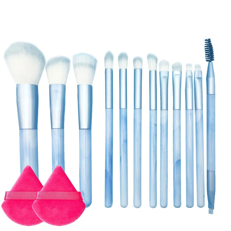 10/14pc Makeup Brush Set – Super Soft Eyeshadow & Foundation Brushes