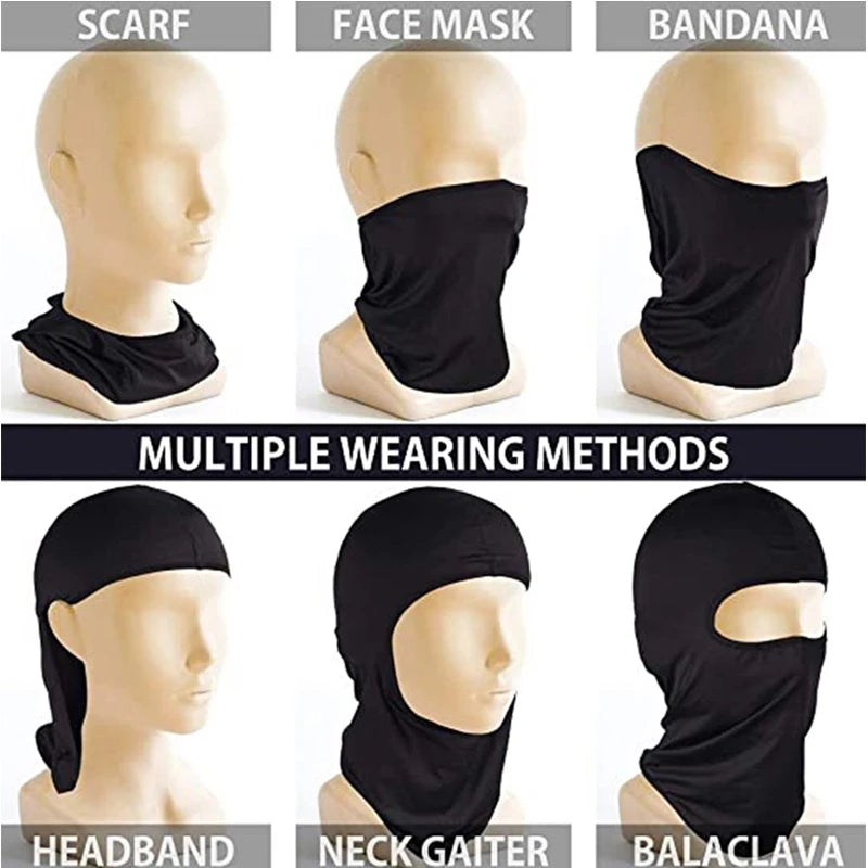 Windproof Cycling Face Mask & Balaclava – Full Face Cover