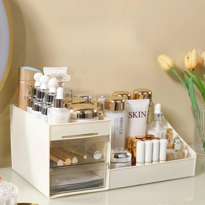 Transparent Drawer Makeup Organiser – Desktop Storage Box