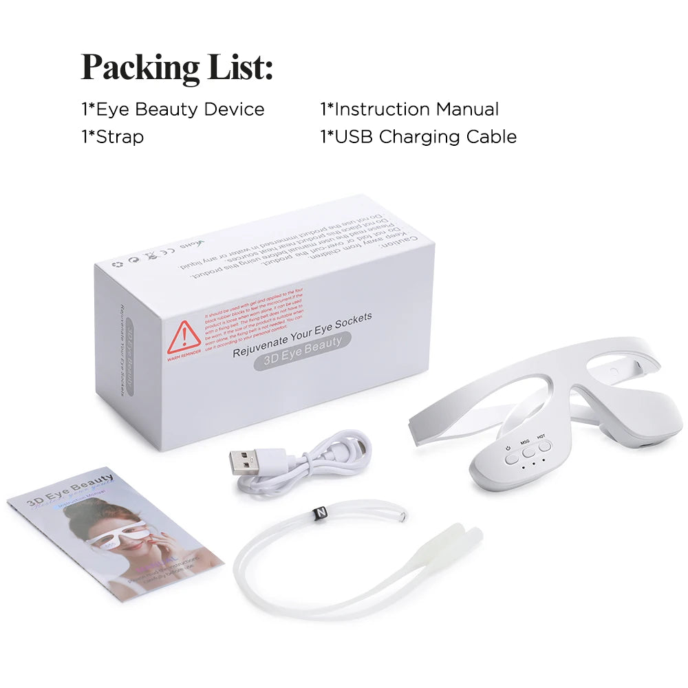 Electric Eye Massager – Anti-Wrinkle, Anti-Ageing & Eye Fatigue Relief