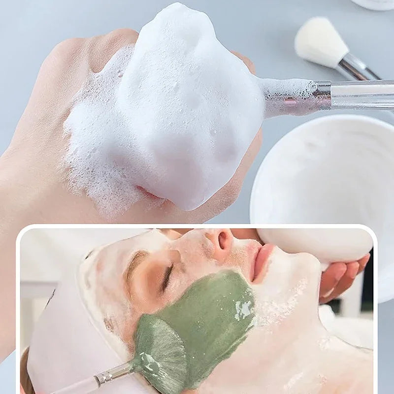 Soft Facial Cleansing & Mask Brush – Portable Skin Care Tool