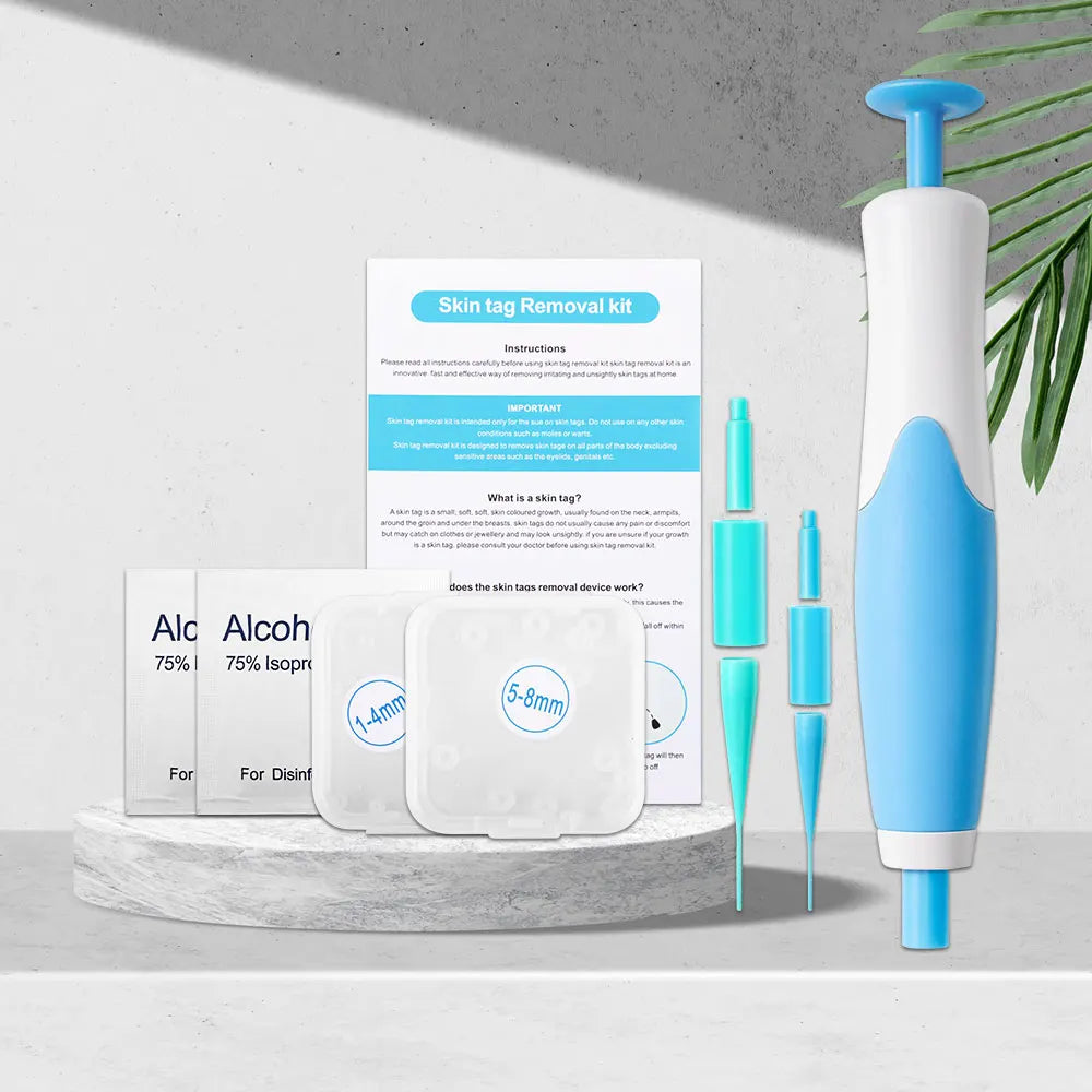 Skin Tag & Wart Remover Device Kit – 2-in-1 Auto Micro