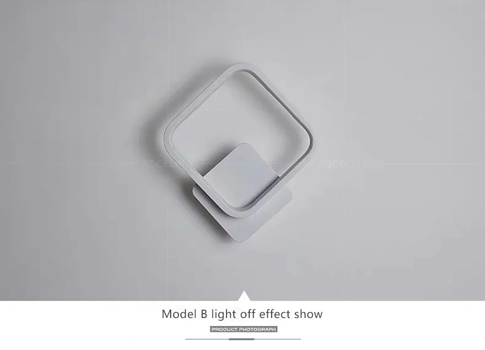 Modern Minimalist LED Wall Sconce – Indoor Living Room, Bedroom & Corridor Light