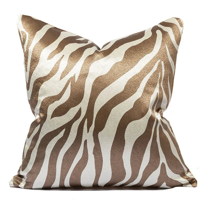 Luxury Golden Throw Cushion Cover