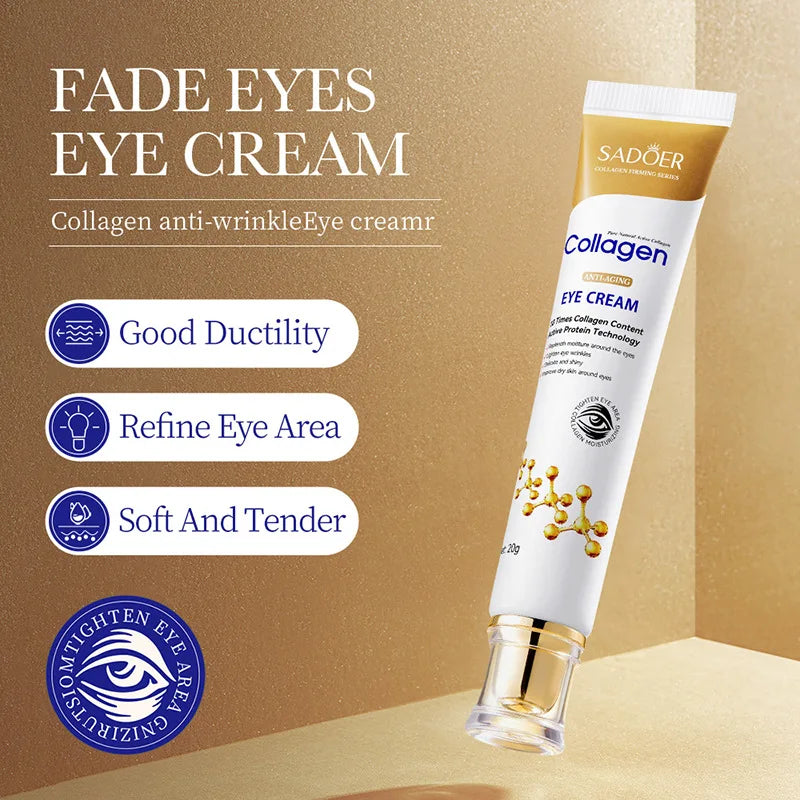 Collagen Eye Cream - Anti Dark Circles, Firming & Moisturising