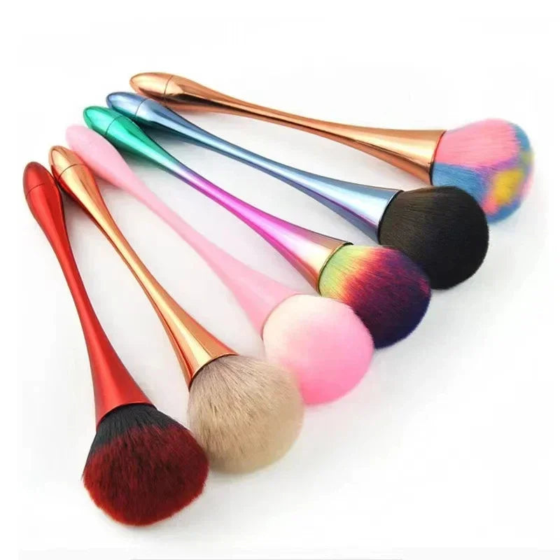 Fluffy Nail Dust Cleaning Brush – Soft Glitter Powder Brush