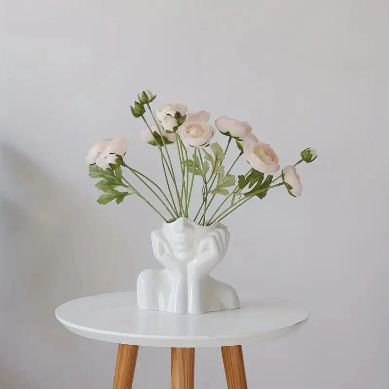 Human Body Art Vase – Makeup Brush & Pen Holder Desk Organiser Statue