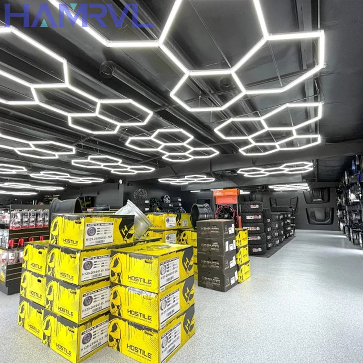 Hexagon LED Ceiling Light