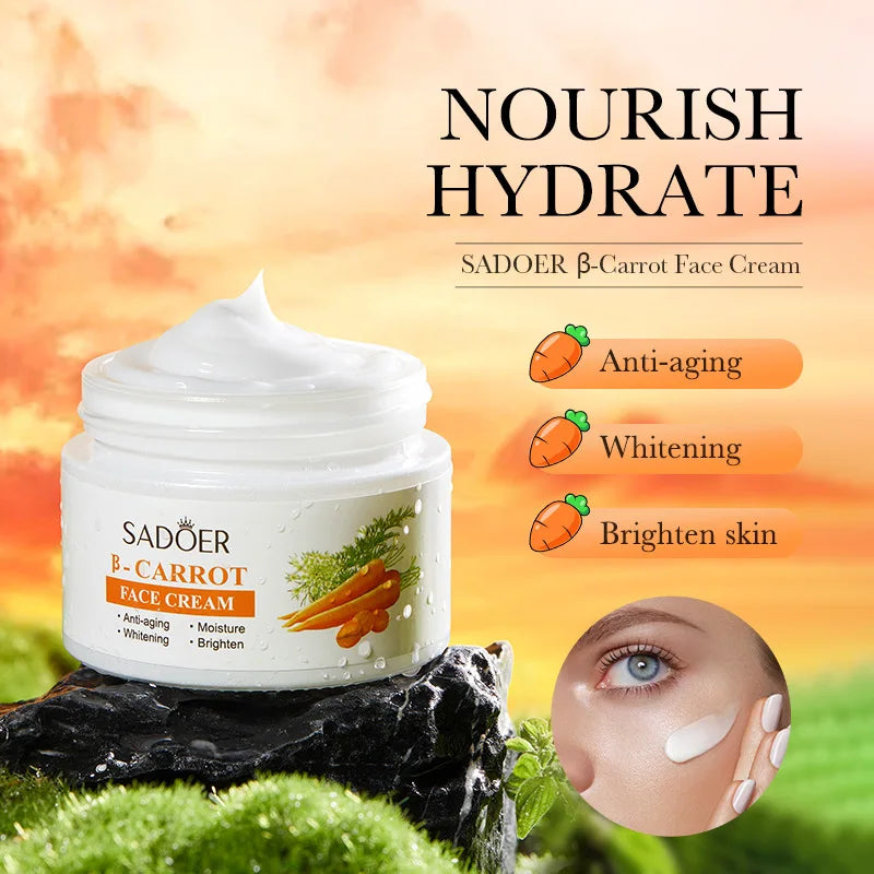 Anti-Aging Whitening Face Cream – Carrot Moisturiser