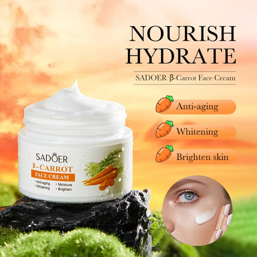 Anti-Aging Whitening Face Cream – Carrot Moisturiser