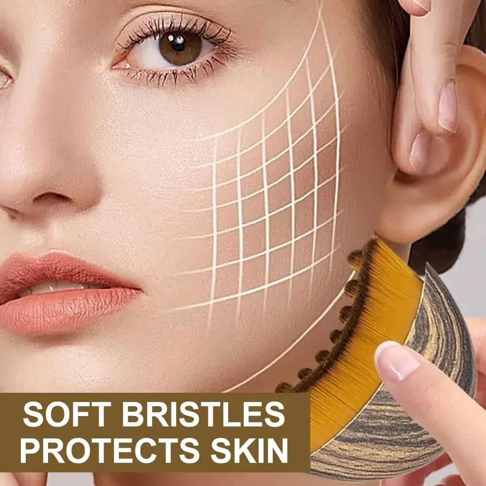 Lymphatic Drainage Face Brush - Skin Sculpting Massager