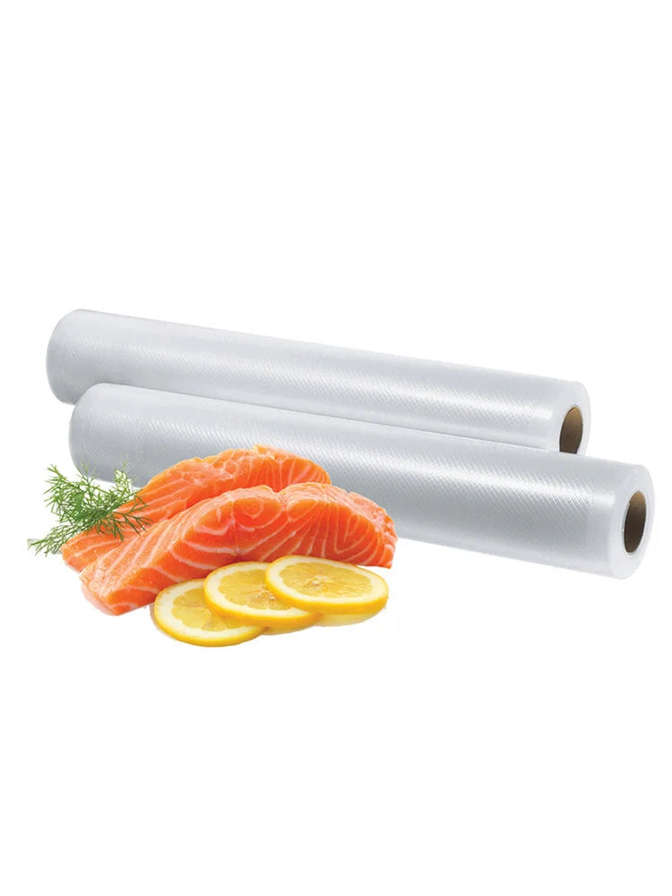 Food Vacuum Sealer Bags – BPA-Free Storage Roll (20cm x 500cm)
